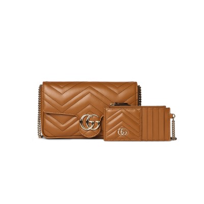 GUCCI GG MARMONT SMALL SHOULDER BAG 751526AAET82718 (21*12*5cm)
